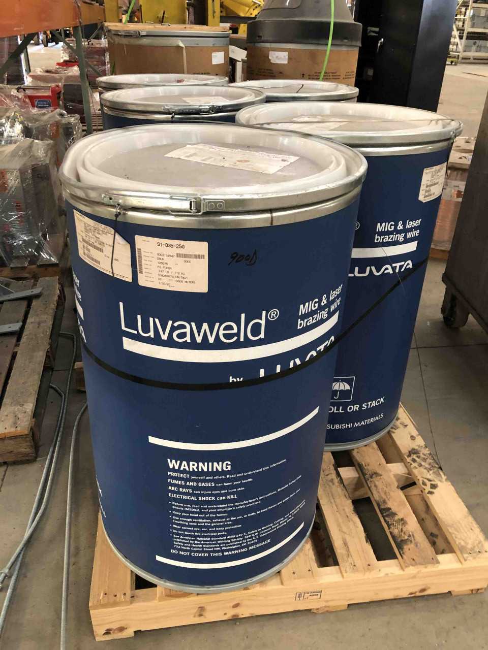 Luvaweld Mig and Lazer Brazing Wire - WELDING EQUIPMENT
