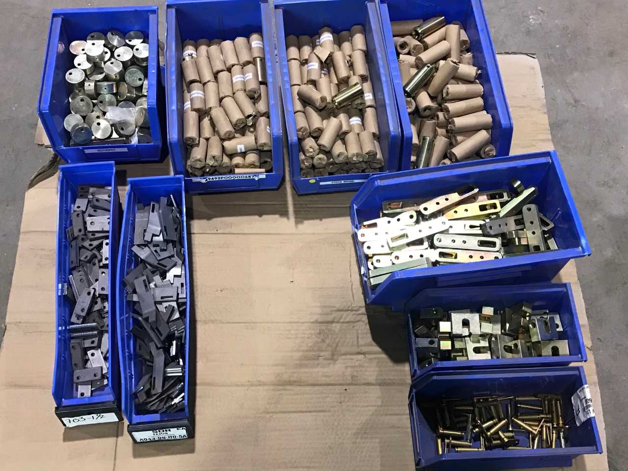VARIOUS METAL ACCESSORIES - ELECTRICAL COMPONENTS