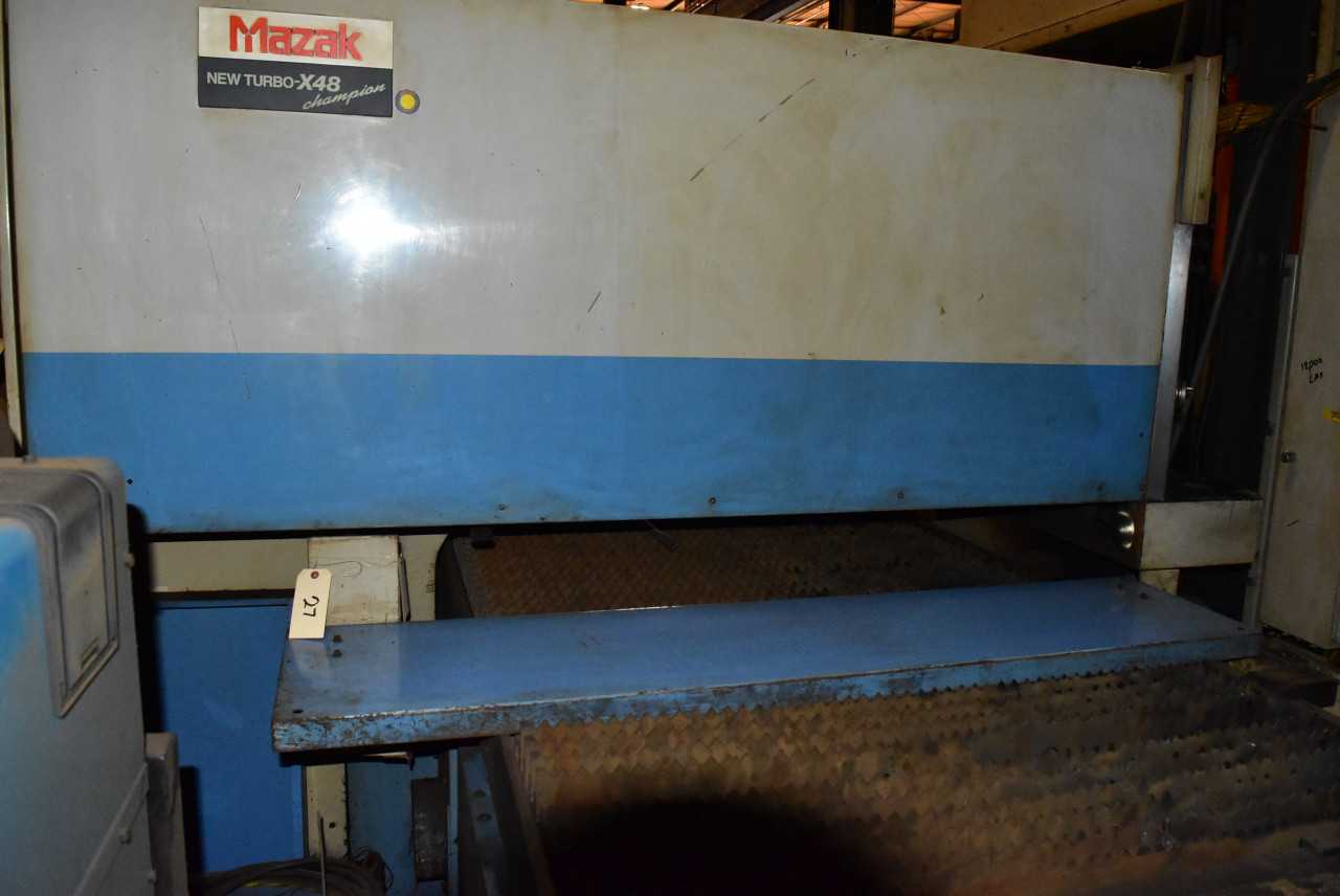 Mazak New TurboX-48 Champion Laser (not under power) 1300 watts - ELECTRICAL COMPONENTS