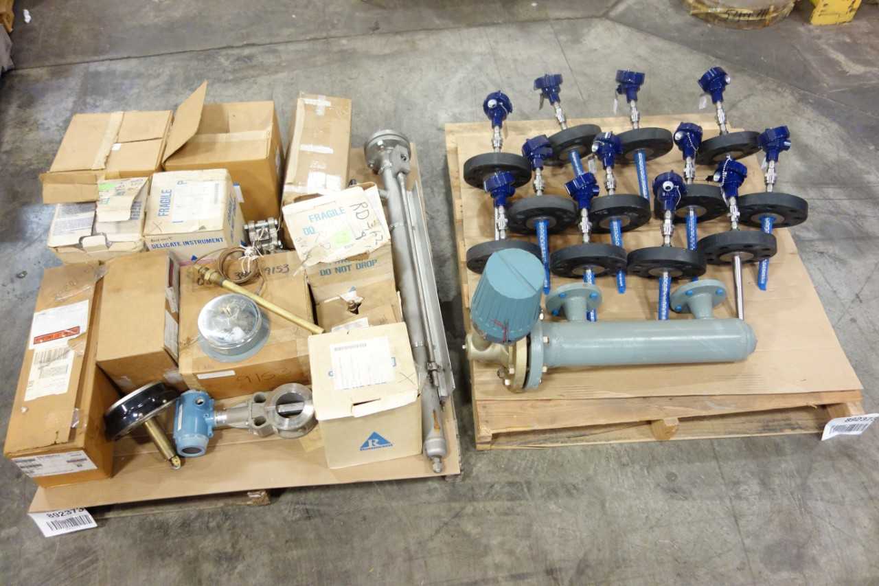 2 PALLETS OF ASSORTED INSTRUMENTATION - INSTRUMENTATION