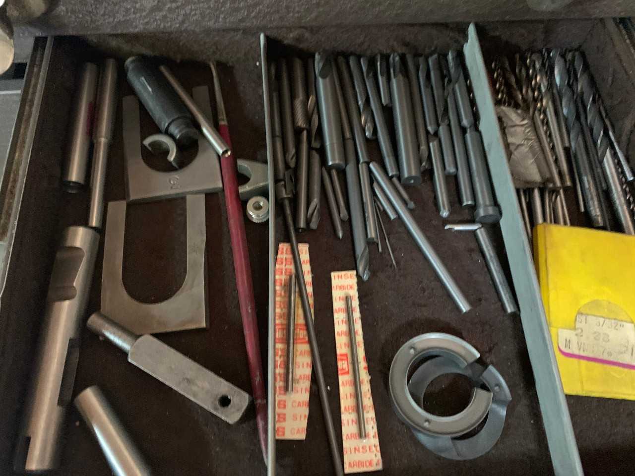 Tool Box with Miscellaneous Items - TOOL STORAGE
