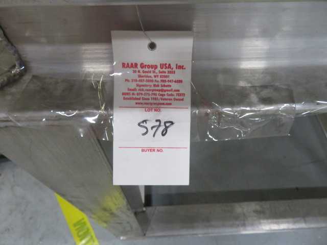 Large Heavy Duty Aluminum Precision Table, 90" X 180" - MISCELLANEOUS