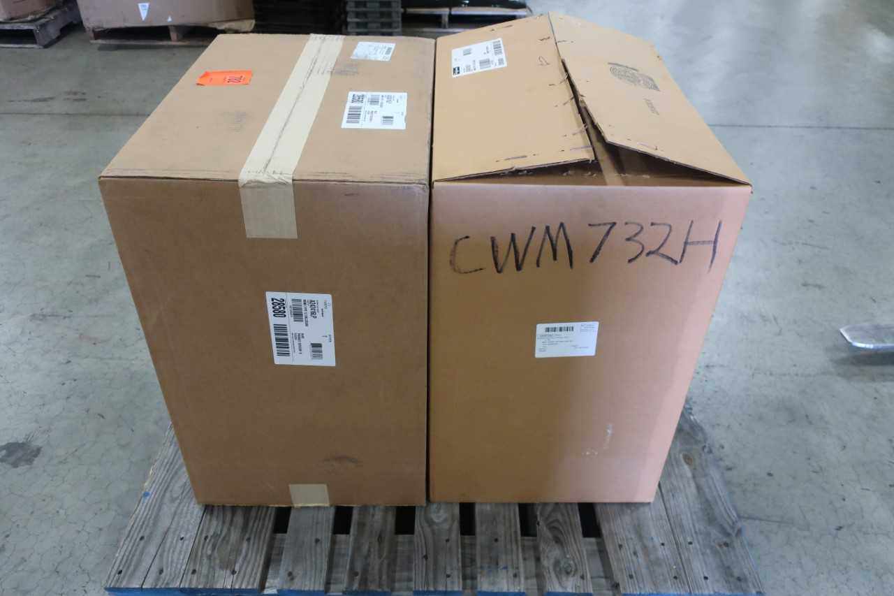 LOT OF 2 HOFFMAN A242416LP NEMA TYPE 12 STEEL ENCLOSURE 24X24X16 - INDUSTRIAL PARTS