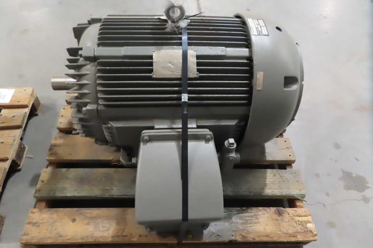 SIEMENS ALLIS 445TS 100HP 460V-AC AC INDUCTION MOTOR - ELECTRIC MOTORS SIEMENS ALLIS 445TS 100HP 460V-AC AC INDUCTION MOTOR - ELECTRIC MOTORS