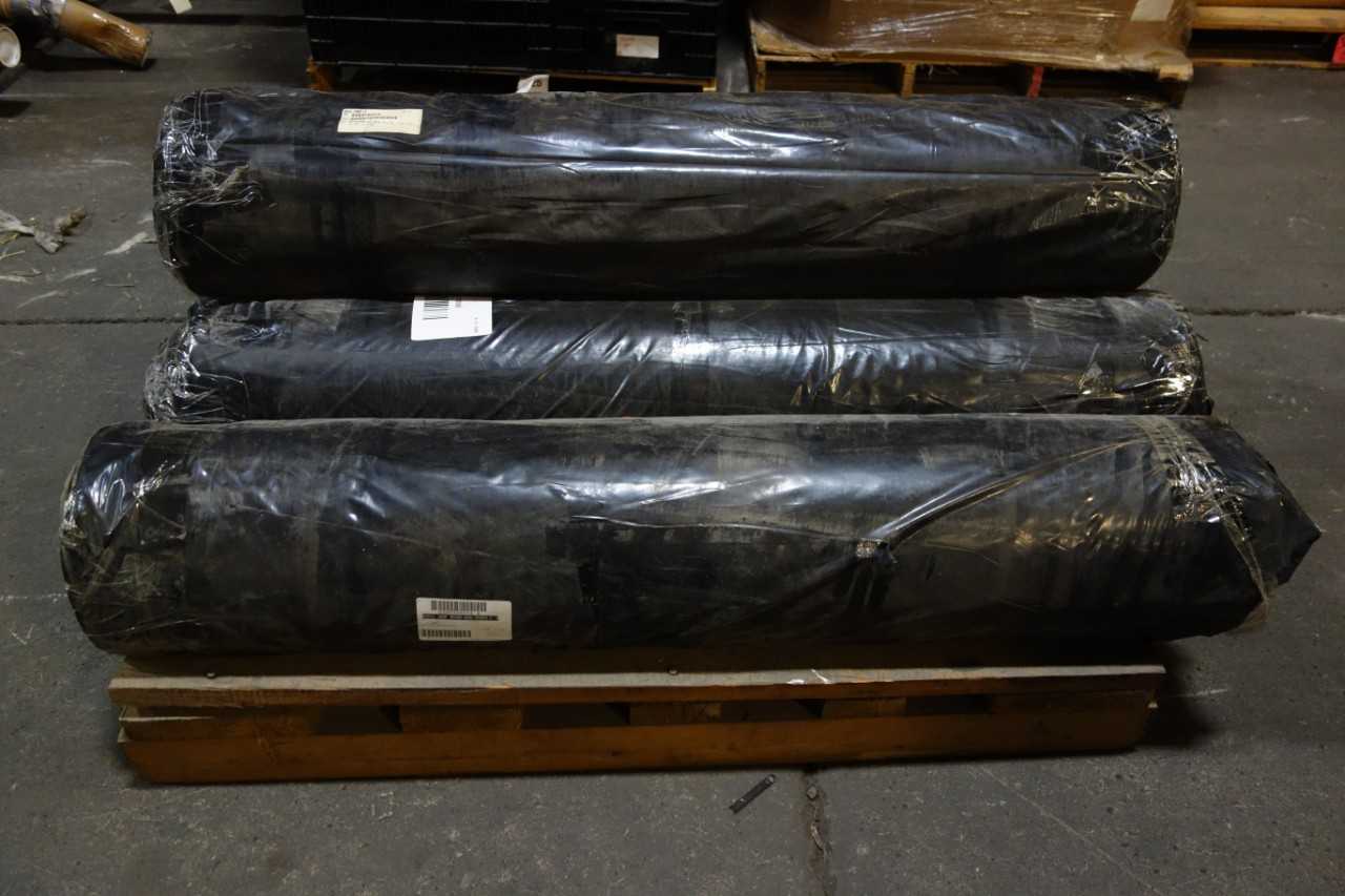 PALLET OF RUBBER GASKET MATERIAL - VALVES