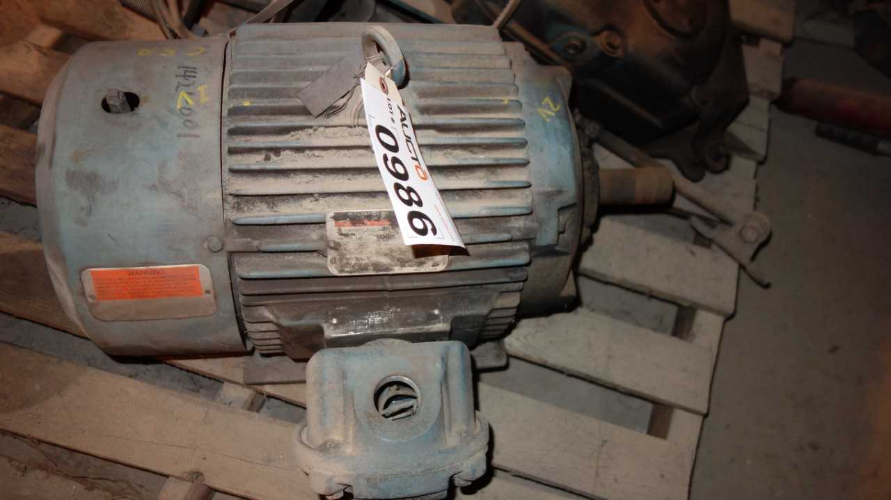 PALLET OF CONTENTS, - ELECTRIC MOTORS