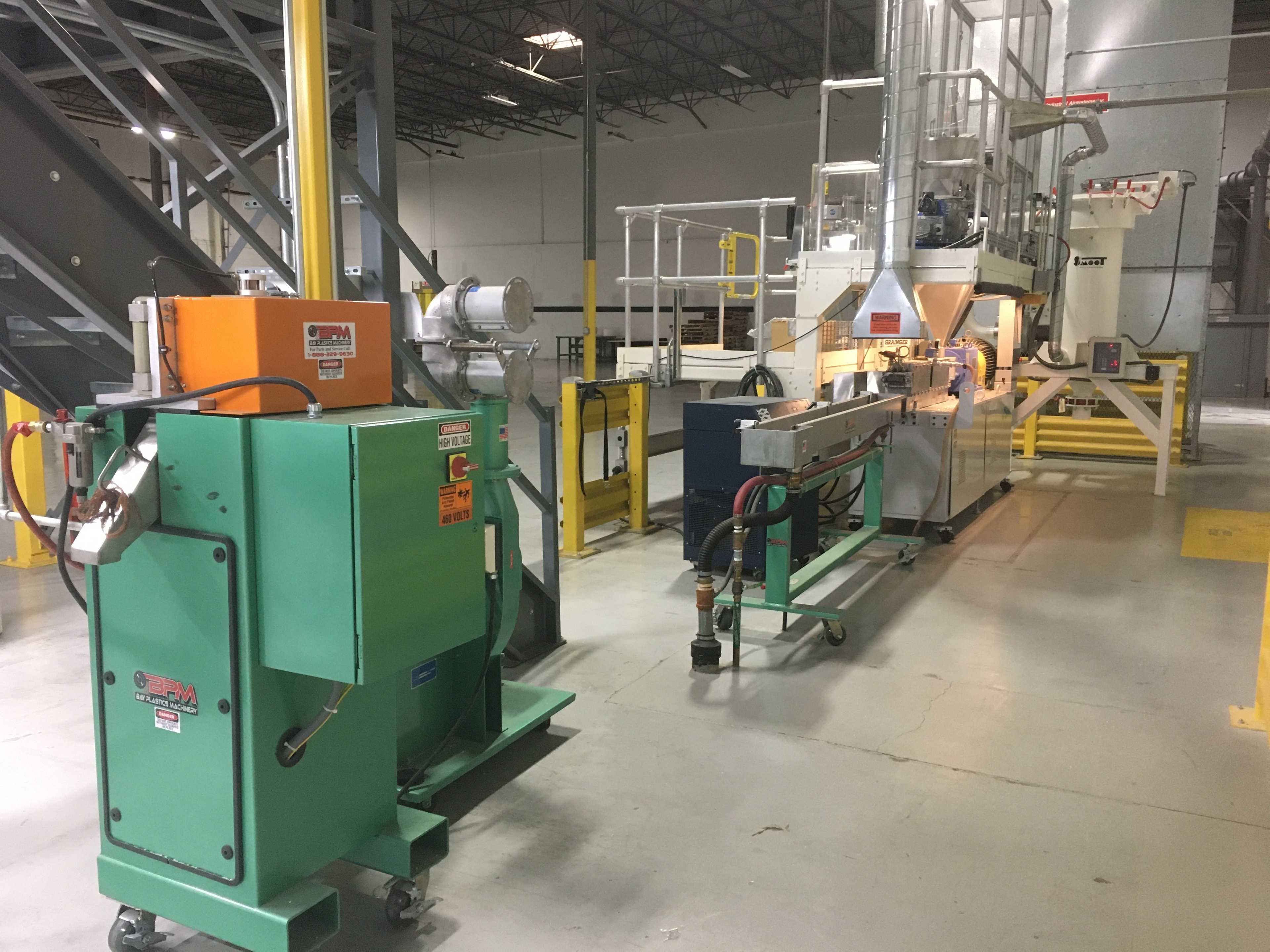 2014 JAPAN STEEL WORKS TEX28V42CW-4V TWIN-SCREW EXTRUDER - HOLEMAKING TOOLS