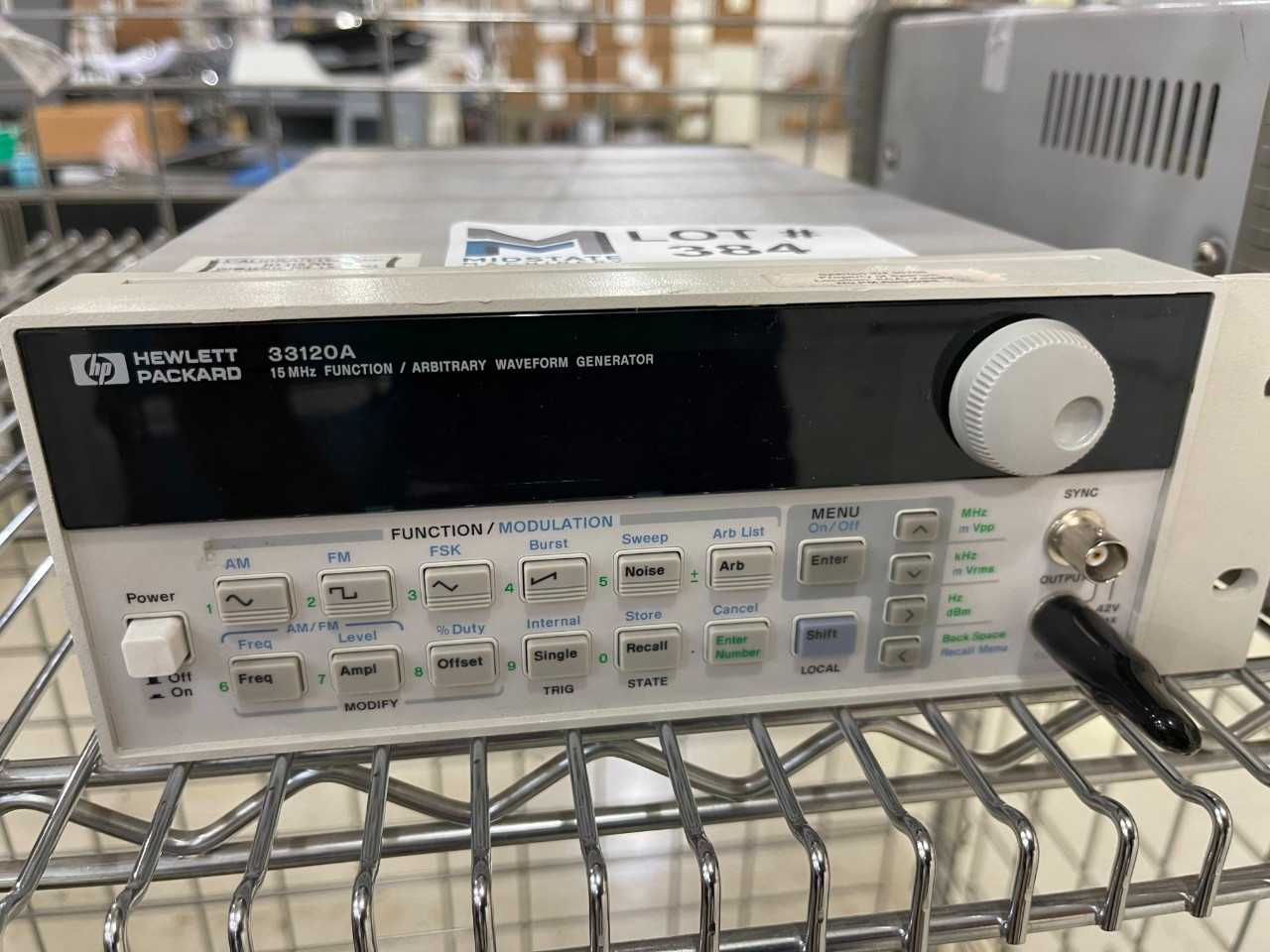 HP 33120A Waveform Generator - STANDBY POWER GENERATOR