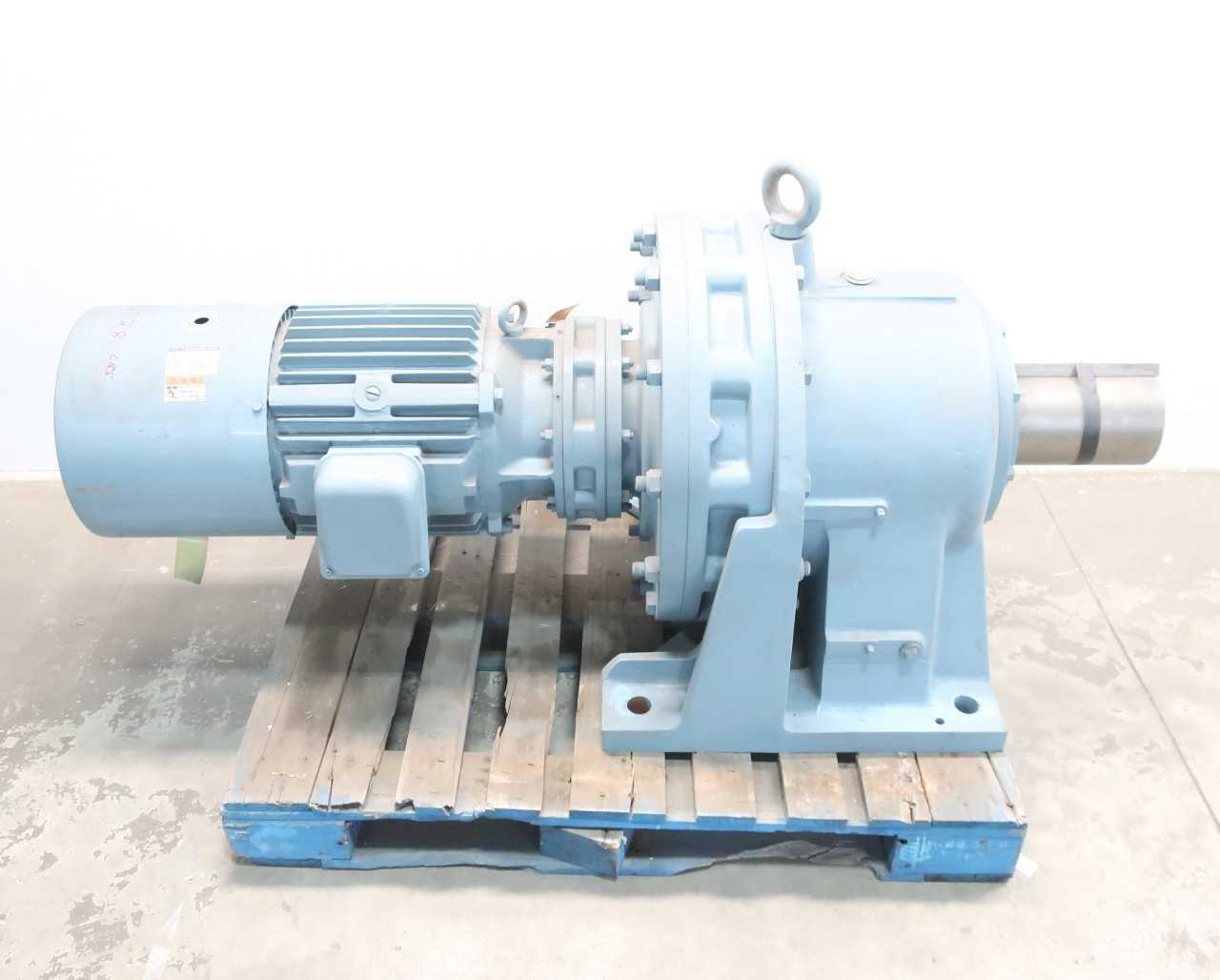 Sumitomo CHHM20-4255DA-AV-B-377 Gearmotor 4.77rpm 3ph 15kw 200vac - ELECTRIC MOTORS