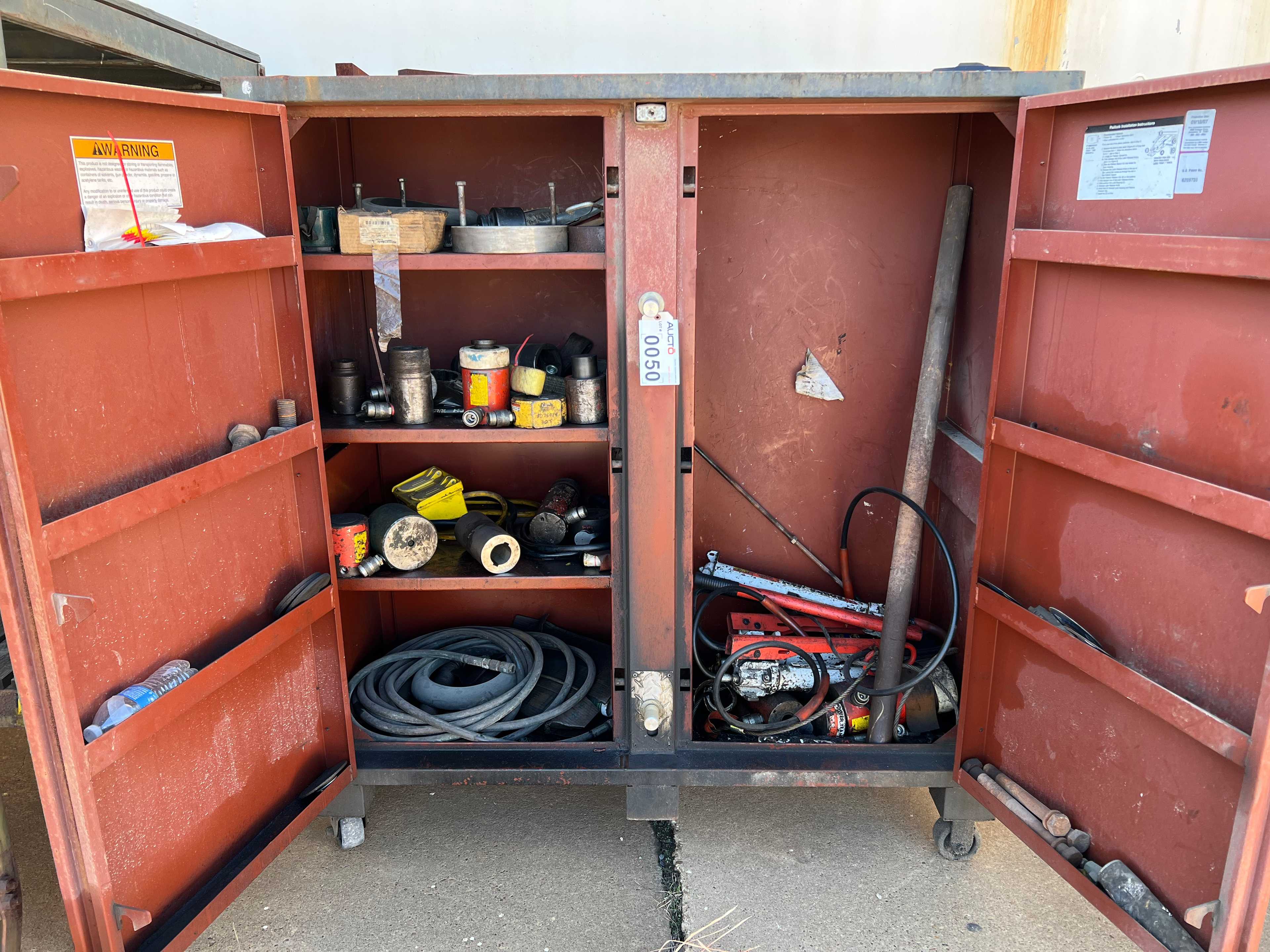 LOT OF 2 JOBBOX CABINETS - TOOL STORAGE