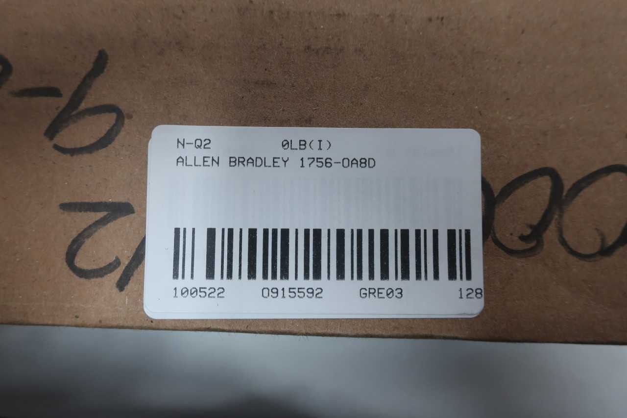 ALLEN BRADLEY 1756-OA8D CONTROLLOGIX SER A OUTPUT MODULE - AUTOMATION & CONTROLS