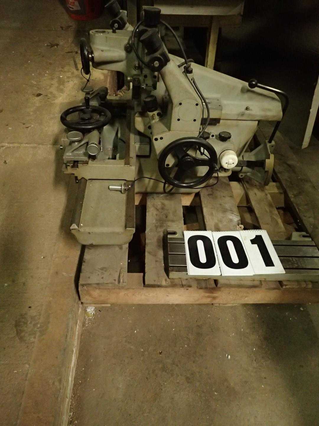 SIP Societe Genevoise Universal Measuring Machine w/ Centers & T-Slot Table - ELECTRIC POWER TOOLS