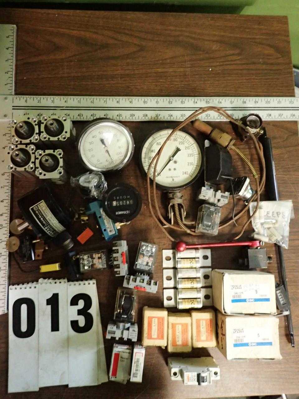 Assorted Automation Components incl. Heater Coils, Fuses, Cylinders - INDUSTRIAL PARTS