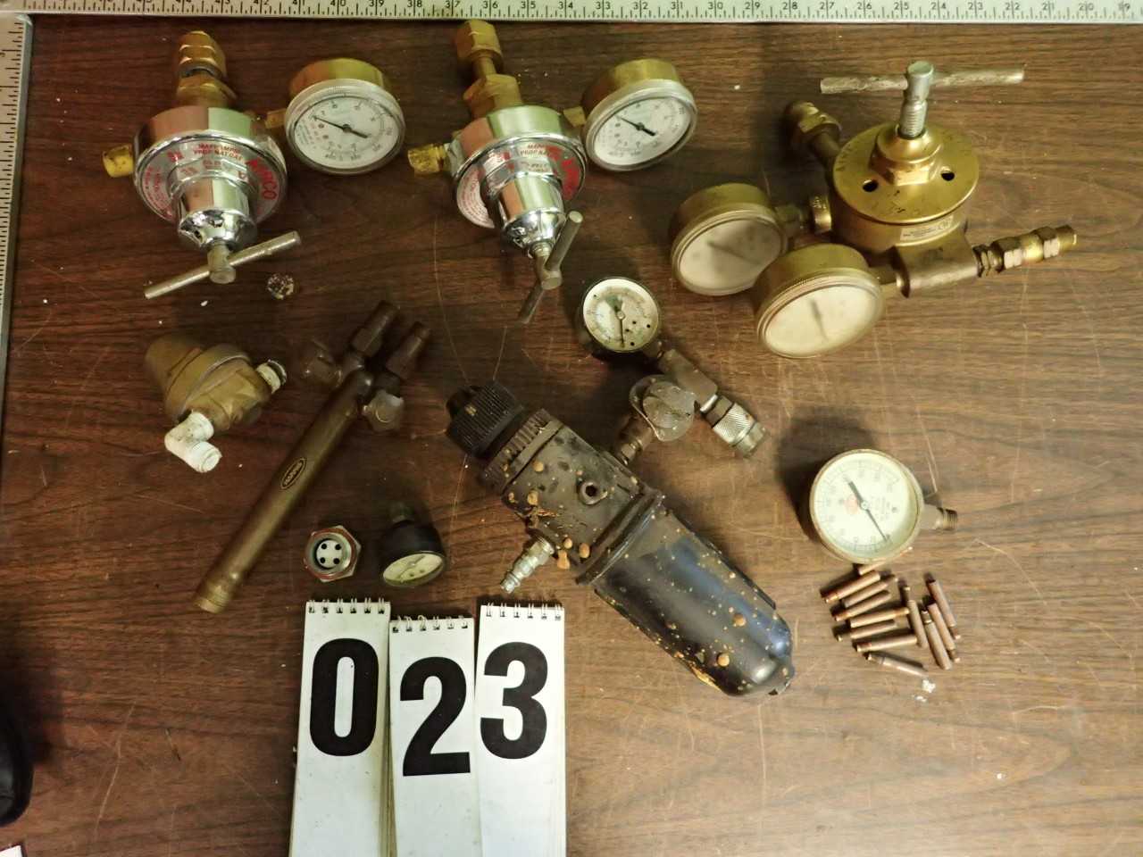 Torch Handle, Regulators, Misc Gauges - PNEUMATIC REGULATOR