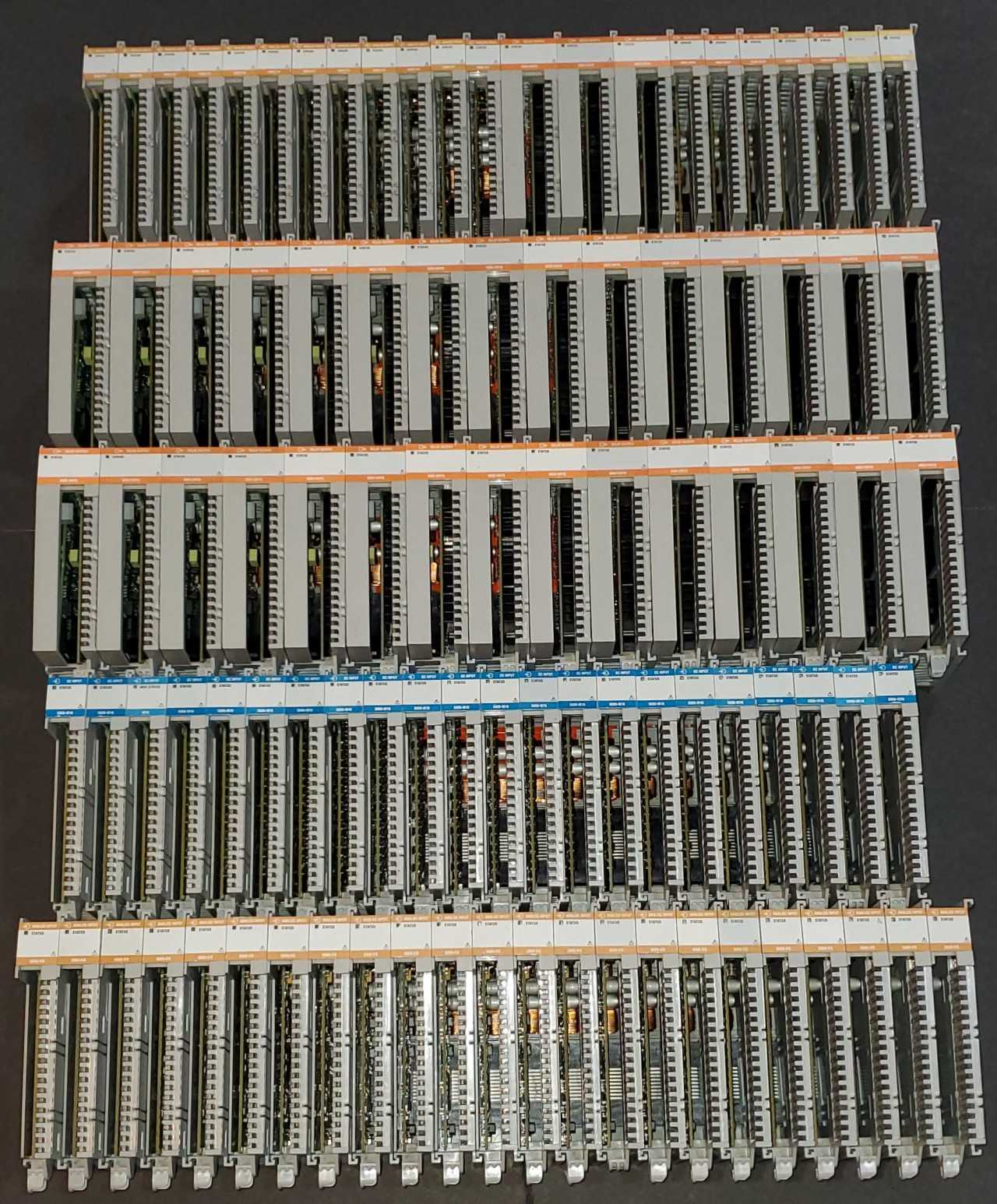 Assorted 5380 CompactLogix PLC I/O cards - AUTOMATION & CONTROLS