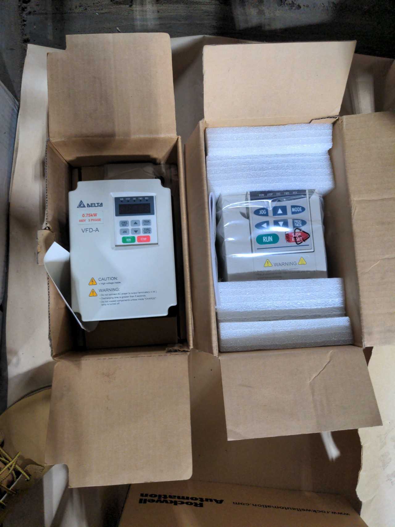 2 VFD AC MOTOR DRIVES - MISCELLANEOUS 2 VFD AC MOTOR DRIVES - MISCELLANEOUS