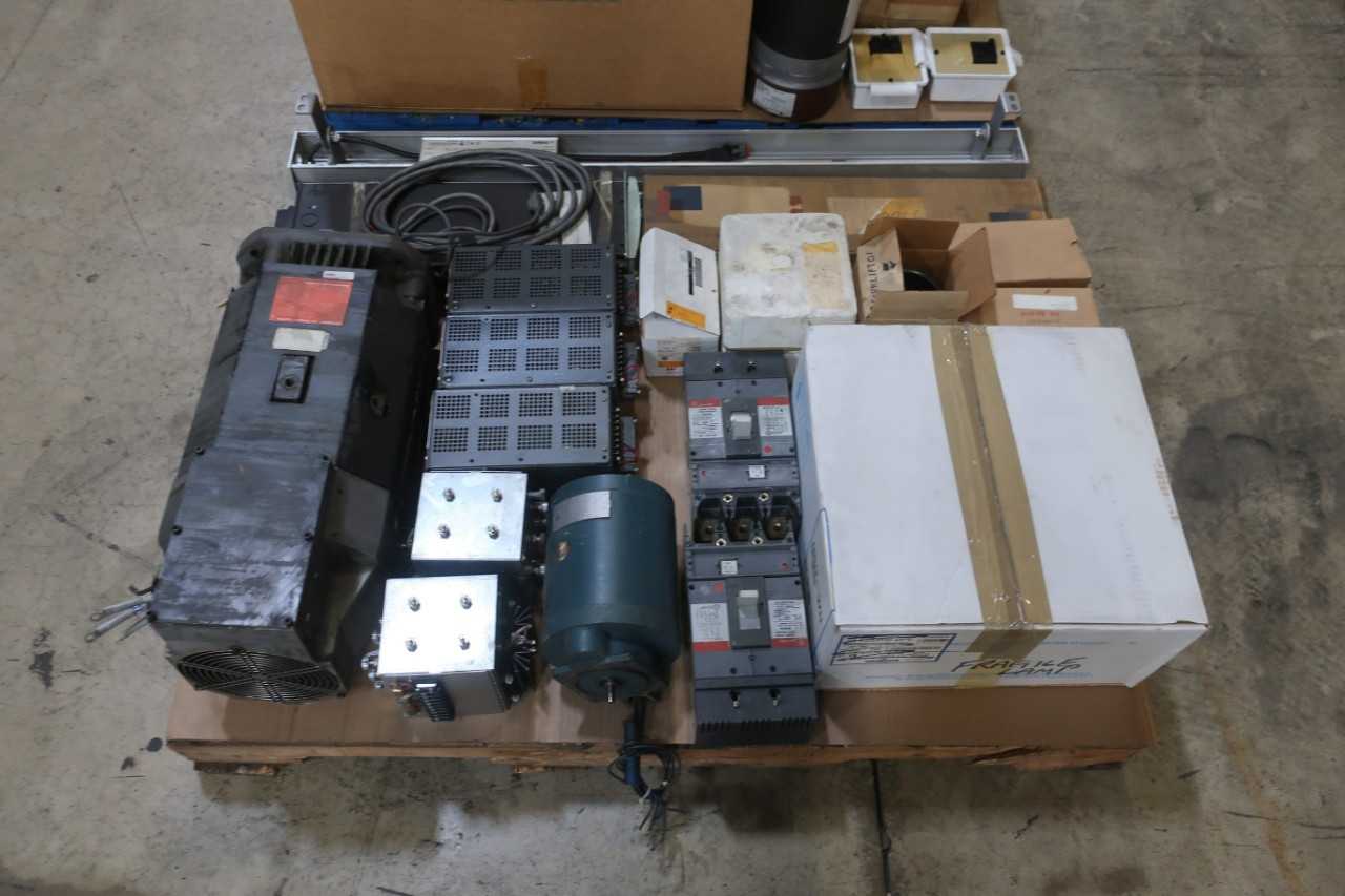 2 PALLETS OF ASSORTED ELECTRICAL - ELECTRICAL COMPONENTS
