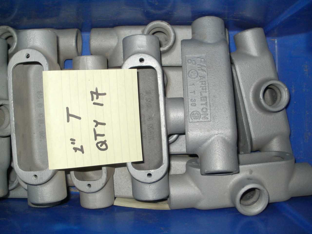 APPLETON FITTINGS ( QTY. 182 ) - CONDUIT FITTING