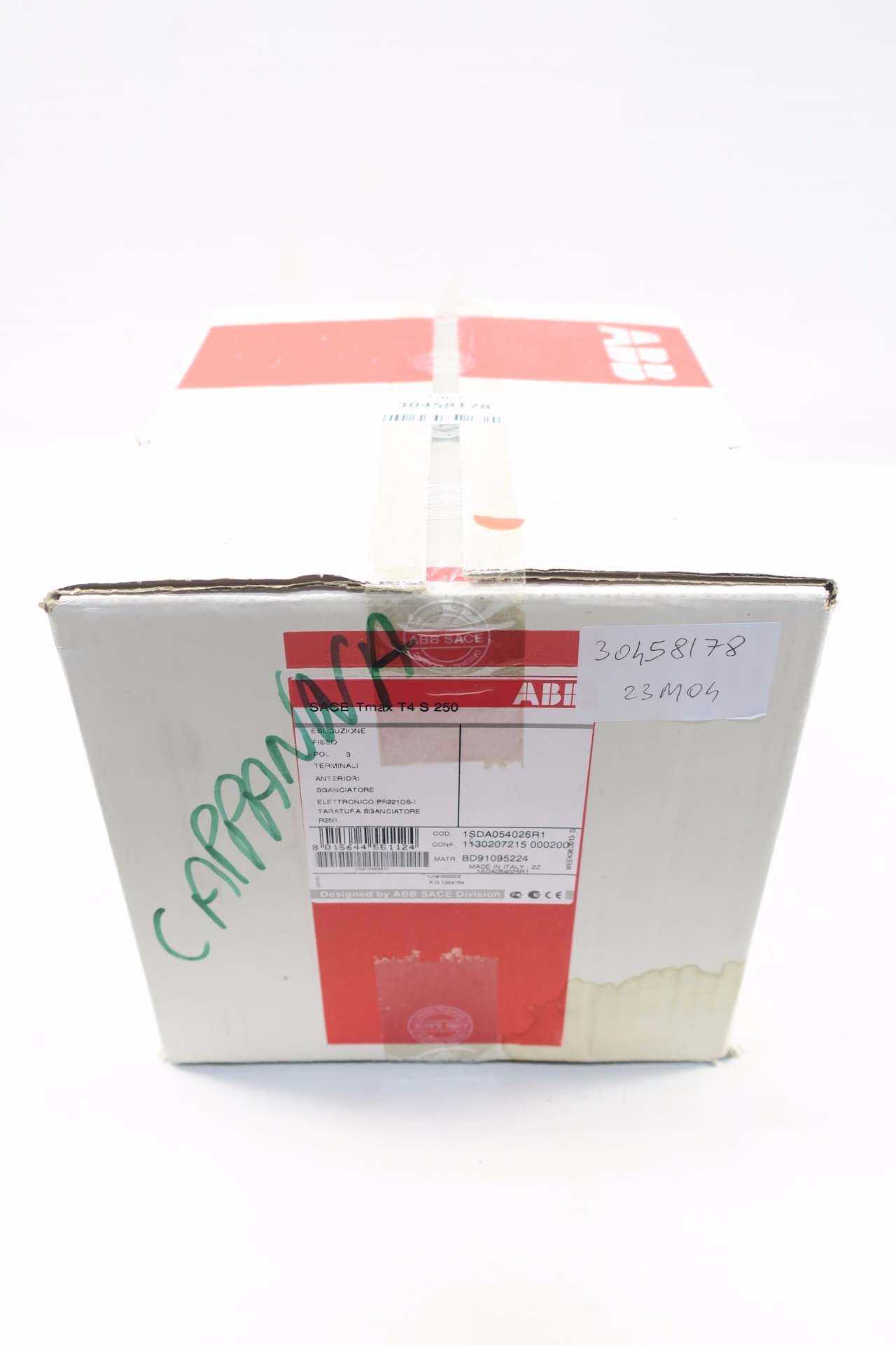 ABB SACE TMAX T4S 250A CIRCUIT BREAKER - MISCELLANEOUS