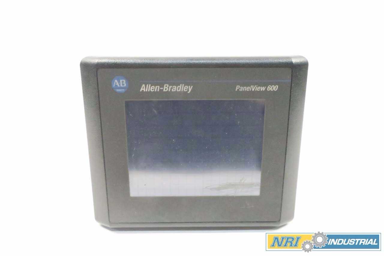 ALLEN BRADLEY PANELVIEW 600 OPERATOR INTERFACE PANEL - MISCELLANEOUS