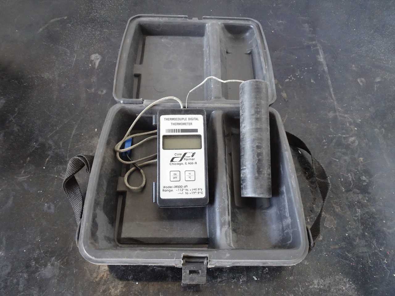 COLE PARMER 08500-40 Thermocouple & case - NICE - ELECTRICAL COMPONENTS