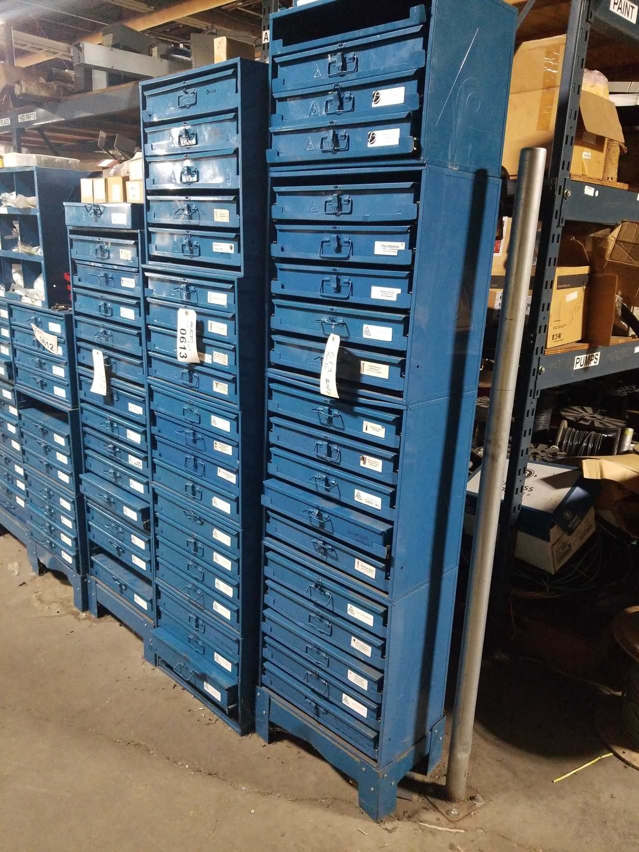 2 BARNES GROUP SLIDE TOOL BOXES WITH CONTENTS - MISCELLANEOUS