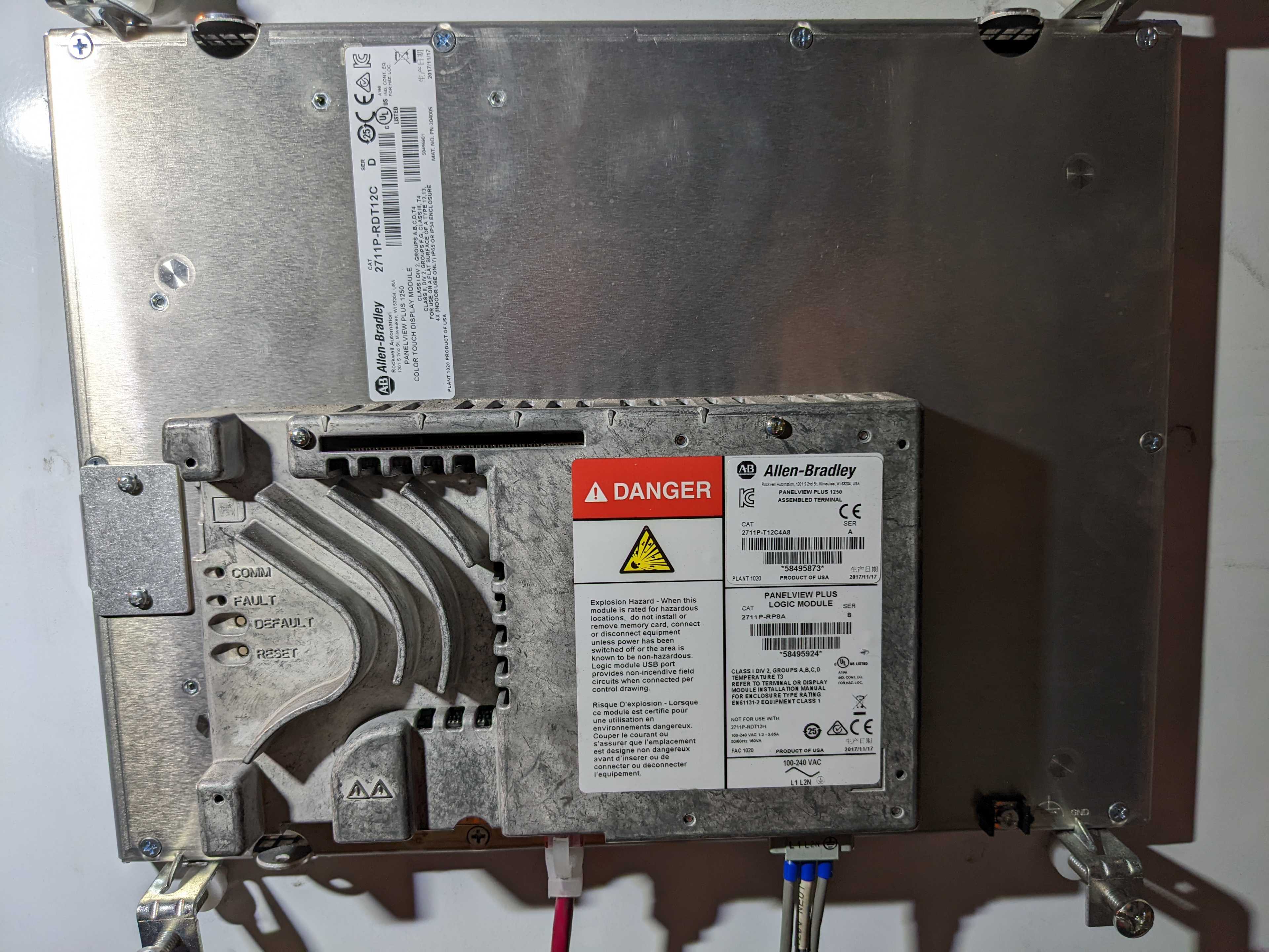 PLC CABINET - AUTOMATION & CONTROLS