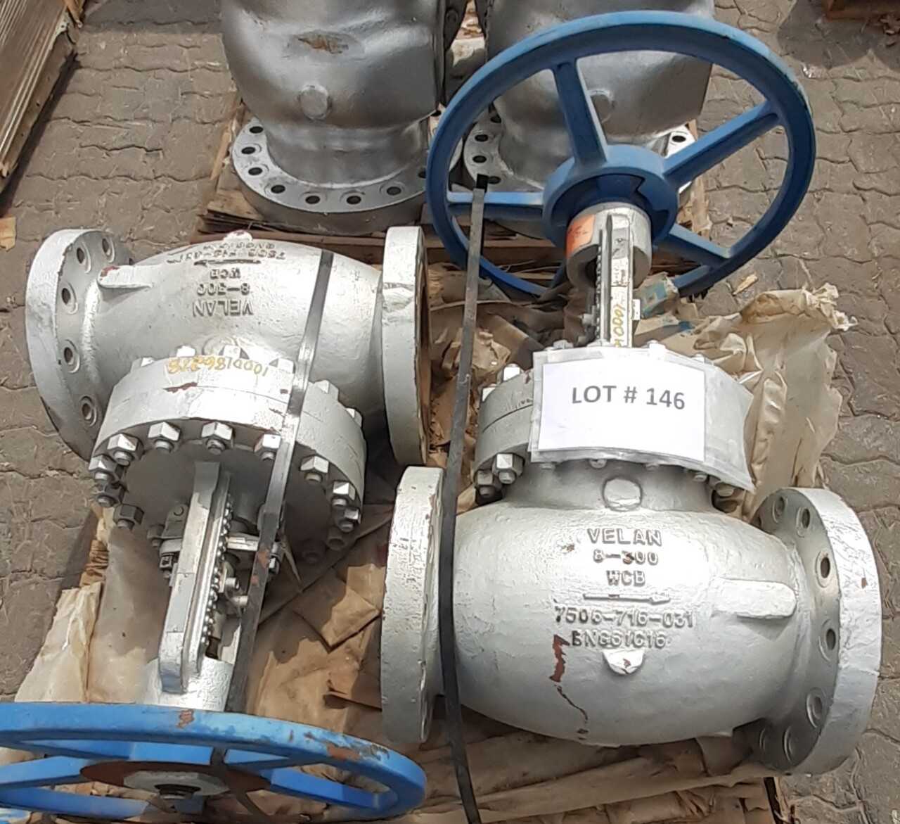 Lot of 2 Globe Valves - GLOBE VALVE