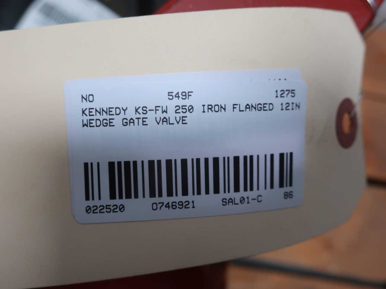 KENNEDY KS-FW 250 IRON 12IN MJ FITTING WEDGE GATE VALVE - VALVES