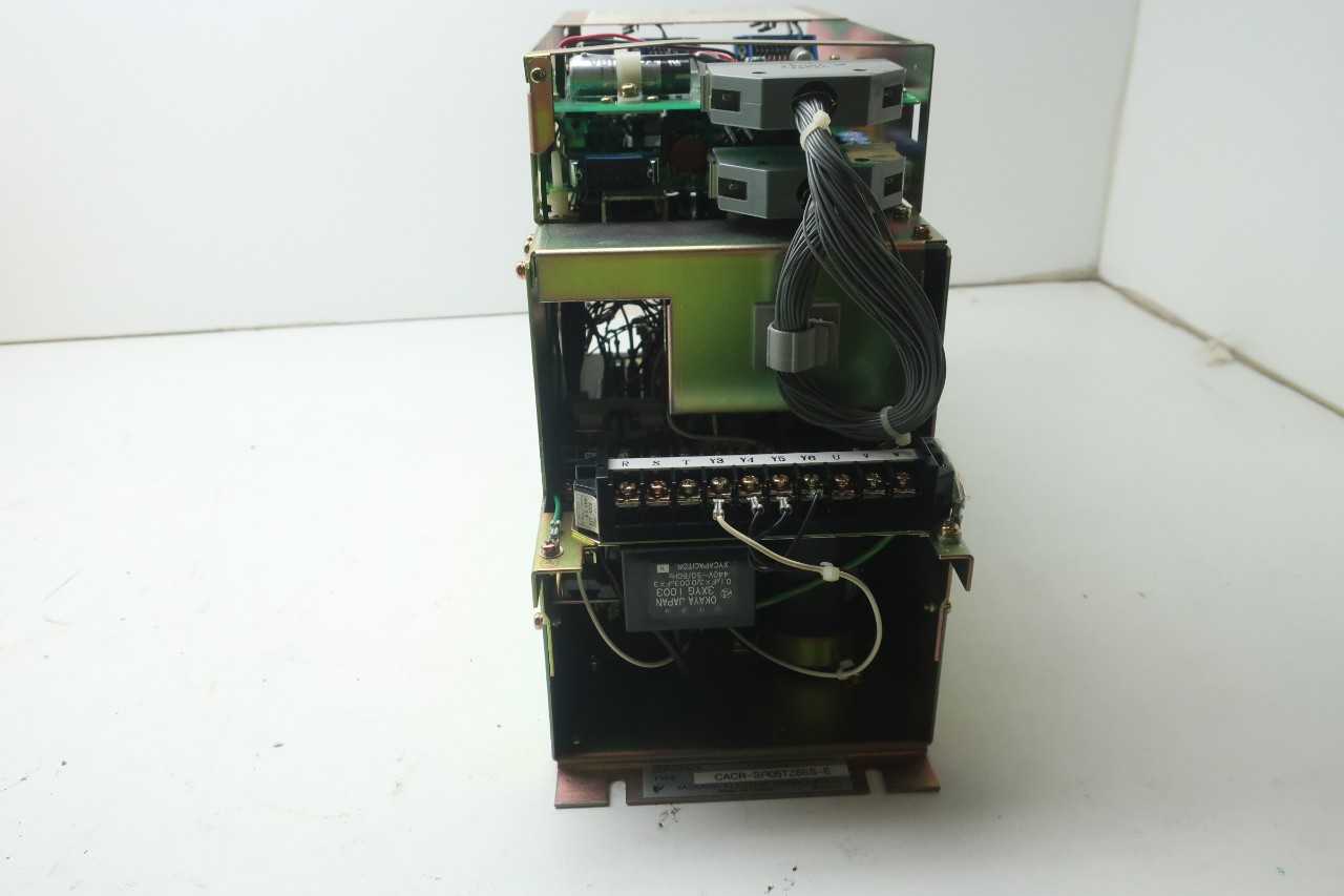 SERVO PACK 5A AMP 50HZ 60HZ 200-220-AC 3.8A AMP 3PH 1/2KW SERVO DRIVE SERVO- YASKAWA - SERVO