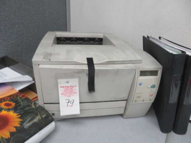 HP laser Jet 2300 - MISCELLANEOUS