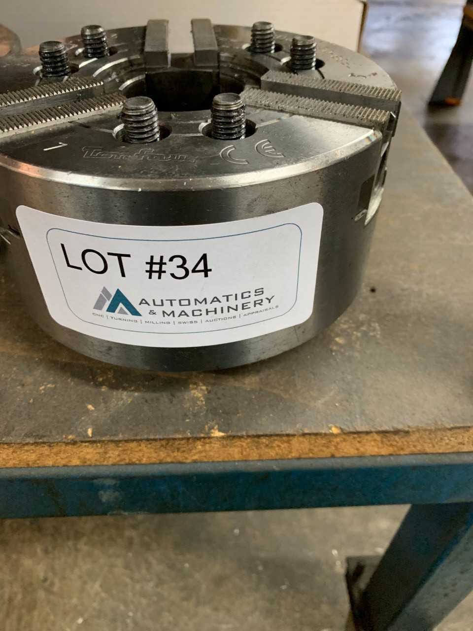 6 Inch Tonfou 3 Jaw Chuck - LATHE PARTS 6 Inch Tonfou 3 Jaw Chuck - LATHE PARTS