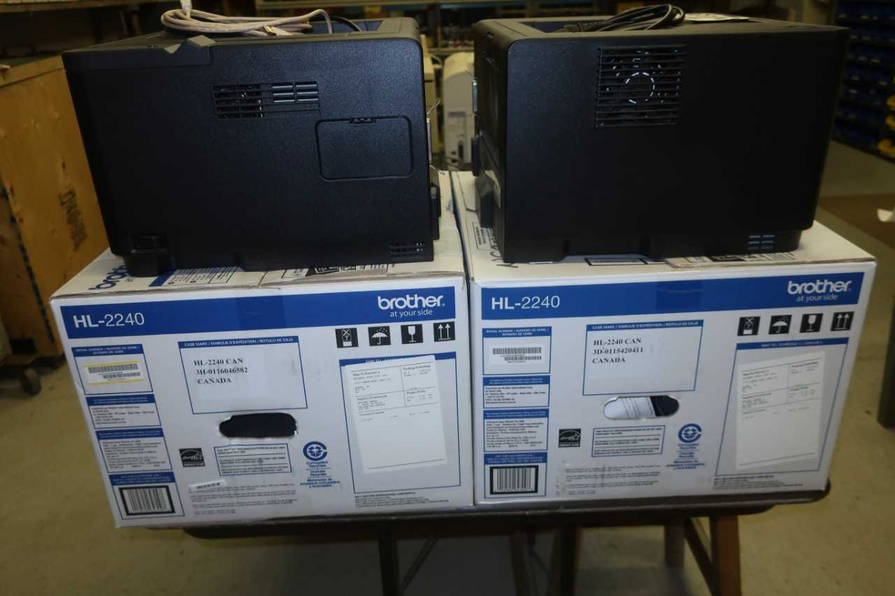 LOT OF 4 ASSORTED PRINTERS - PACKAGING