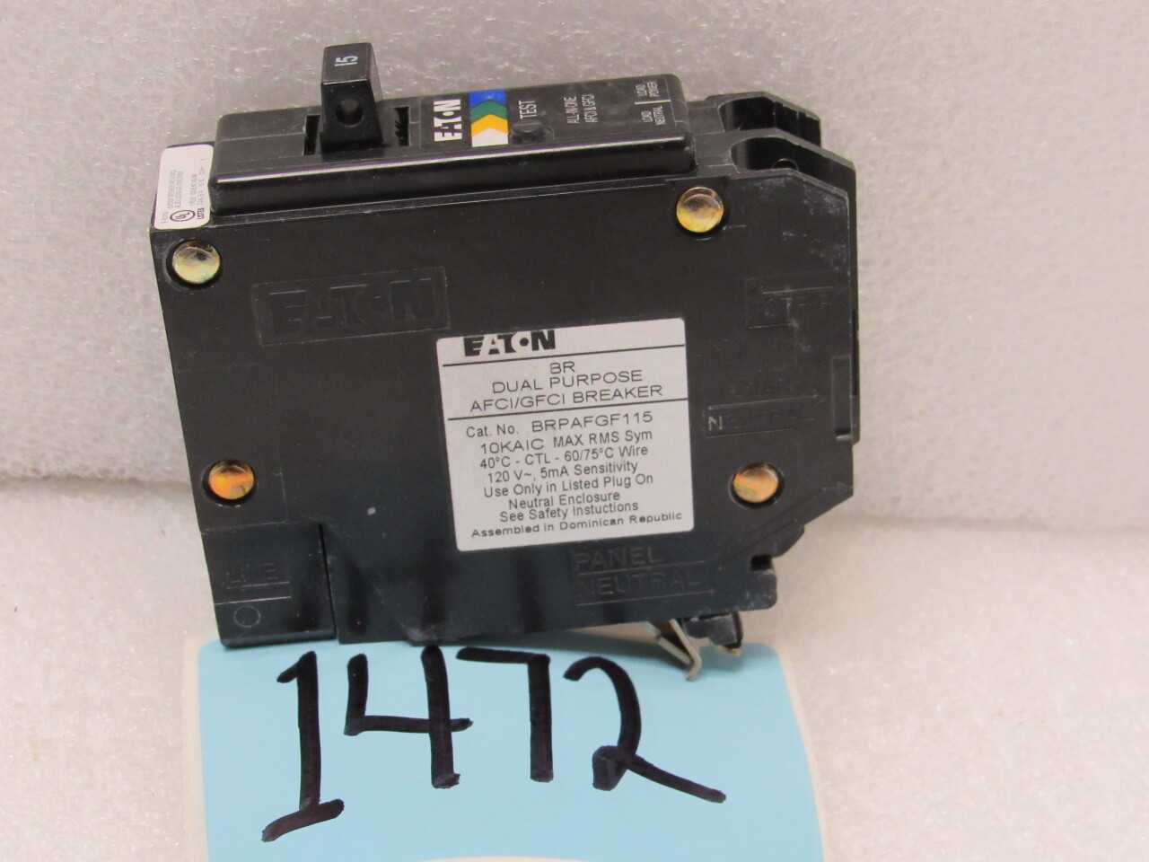 Eaton Circuit Breakers - CIRCUIT BREAKERS
