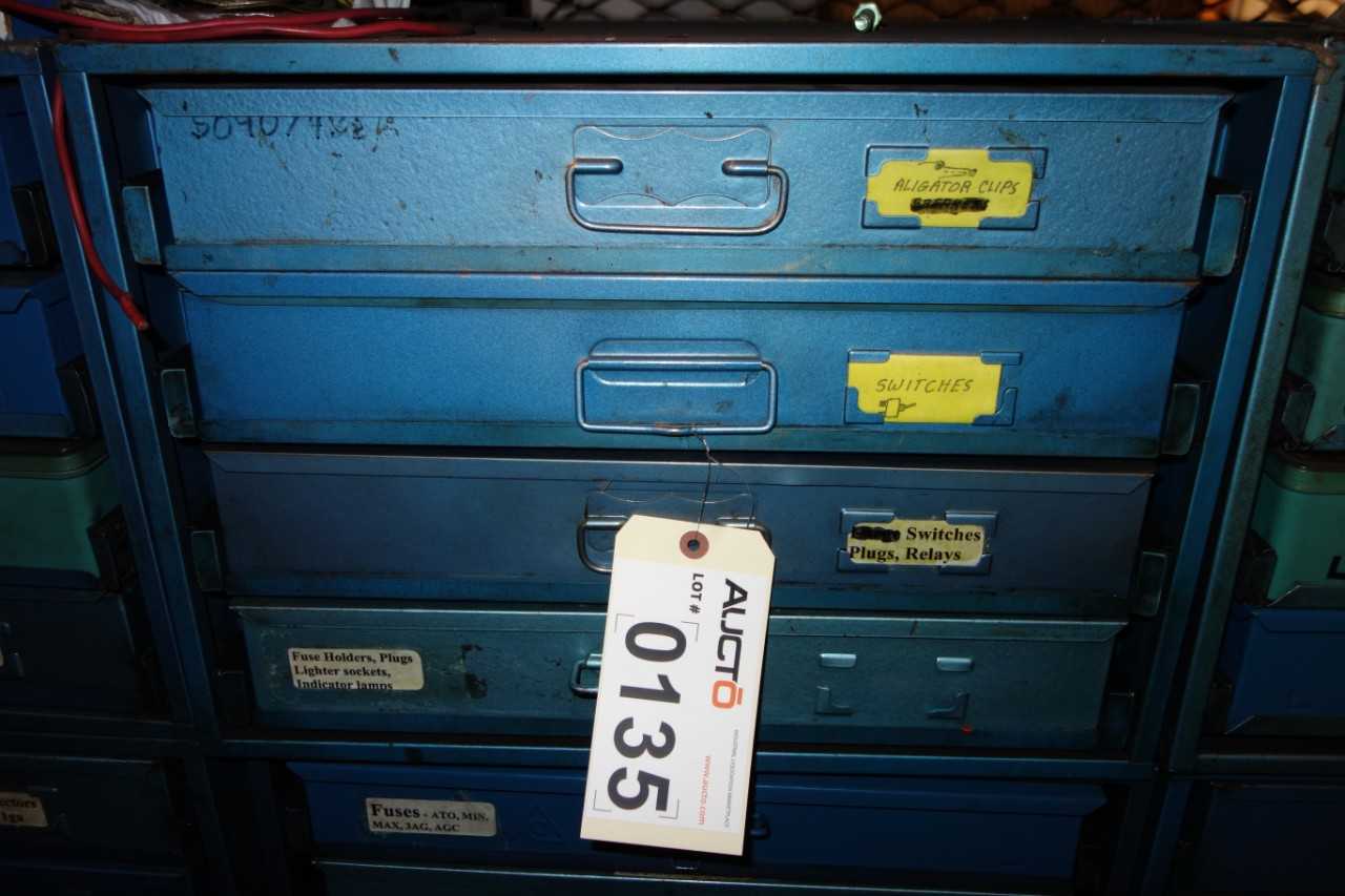 CONTENTS WITH CURTIS TOOLBOX, ELECTRICAL MRO - ELECTRICAL COMPONENTS