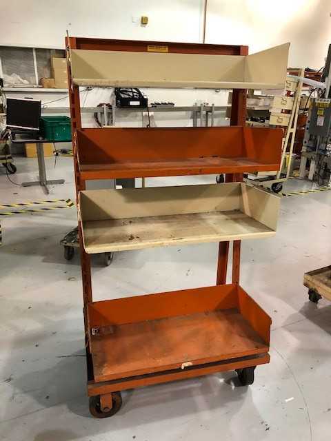Lot of 5 Kitting Carts - ROLLING CARTS