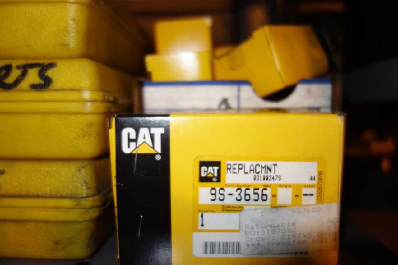 CONTENTS OF SHELVING, CAT HEAVY EQUIPMENT PARTS - SHELVING