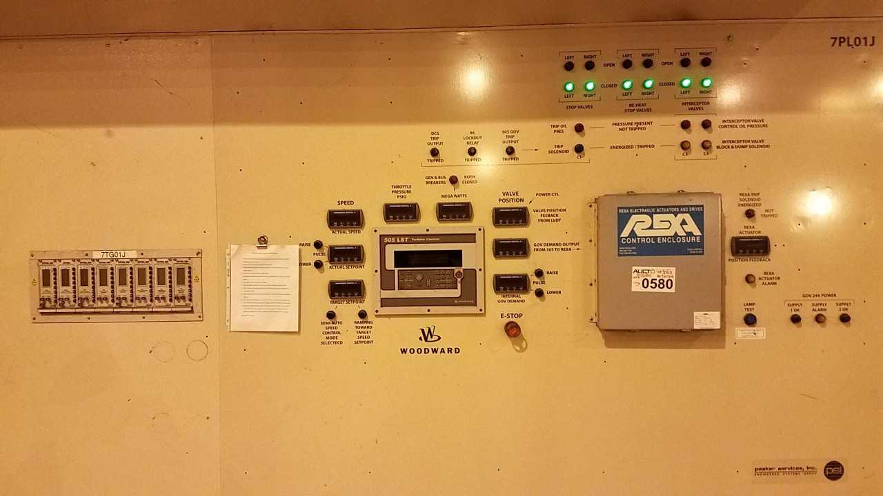 REXA XPAC L2000-4-5D-E WOODWARD 505LST TURBINE CONTROL SYSTEM - AUTOMATION & CONTROLS REXA XPAC L2000-4-5D-E WOODWARD 505LST TURBINE CONTROL SYSTEM - AUTOMATION & CONTROLS