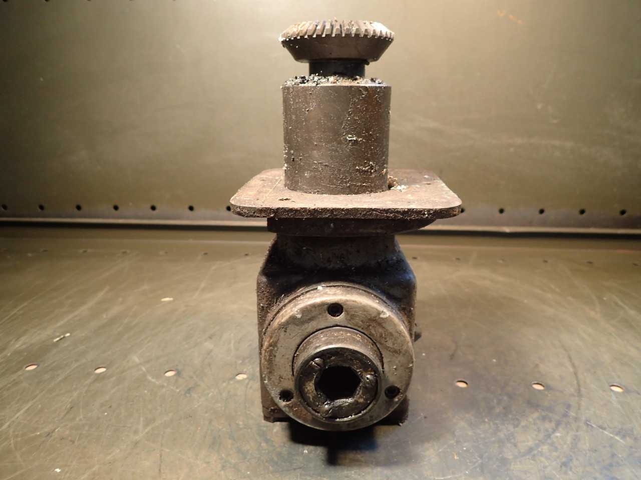 Bridgeport Series II 2 Power Feed Gearbox with Bevel Gear Used in Good Condition - LATHE PARTS