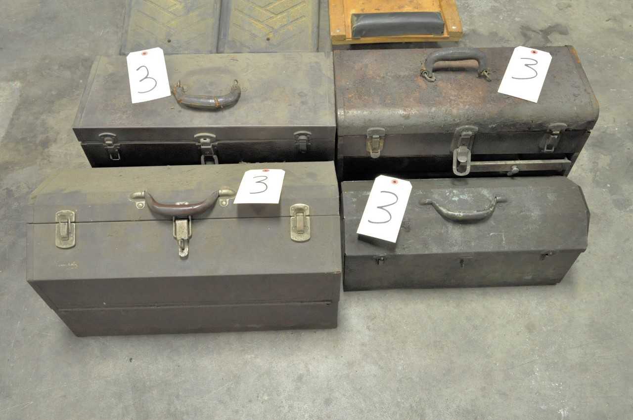 Hand Tote Tool Boxes - ELECTRIC POWER TOOLS