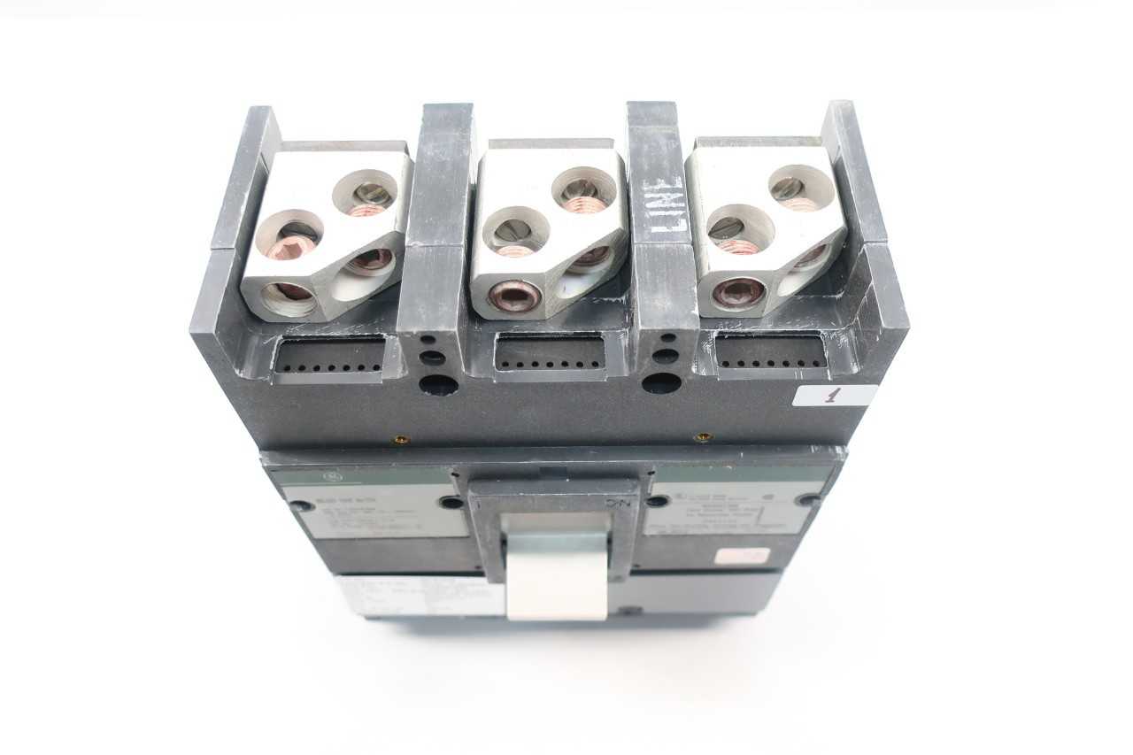 GENERAL ELECTRIC GE TJK636Y600 3P 600A AMP 600V-AC MOLDED CASE CIRCUIT BREAKER - CIRCUIT BREAKERS