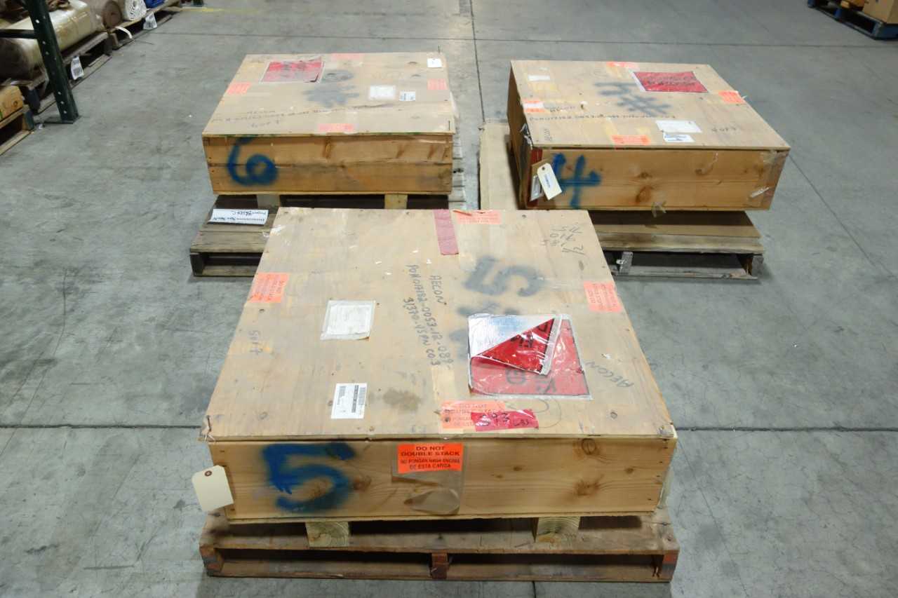 LOT OF 3 CONTAINMENT SEAL DIAPHRAGMS - MATERIAL HANDLING