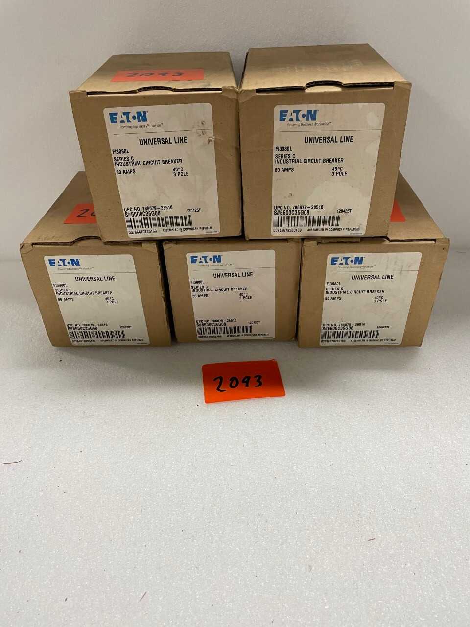 NEW SURPLUS BREAKERS - MISCELLANEOUS