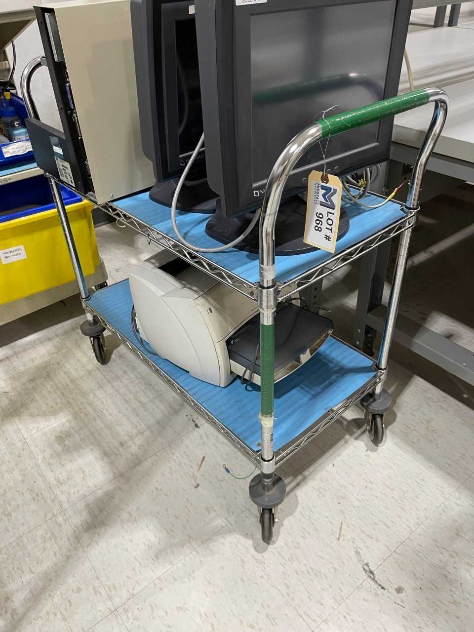 Rolling Bakers Rack No Contents - MISCELLANEOUS