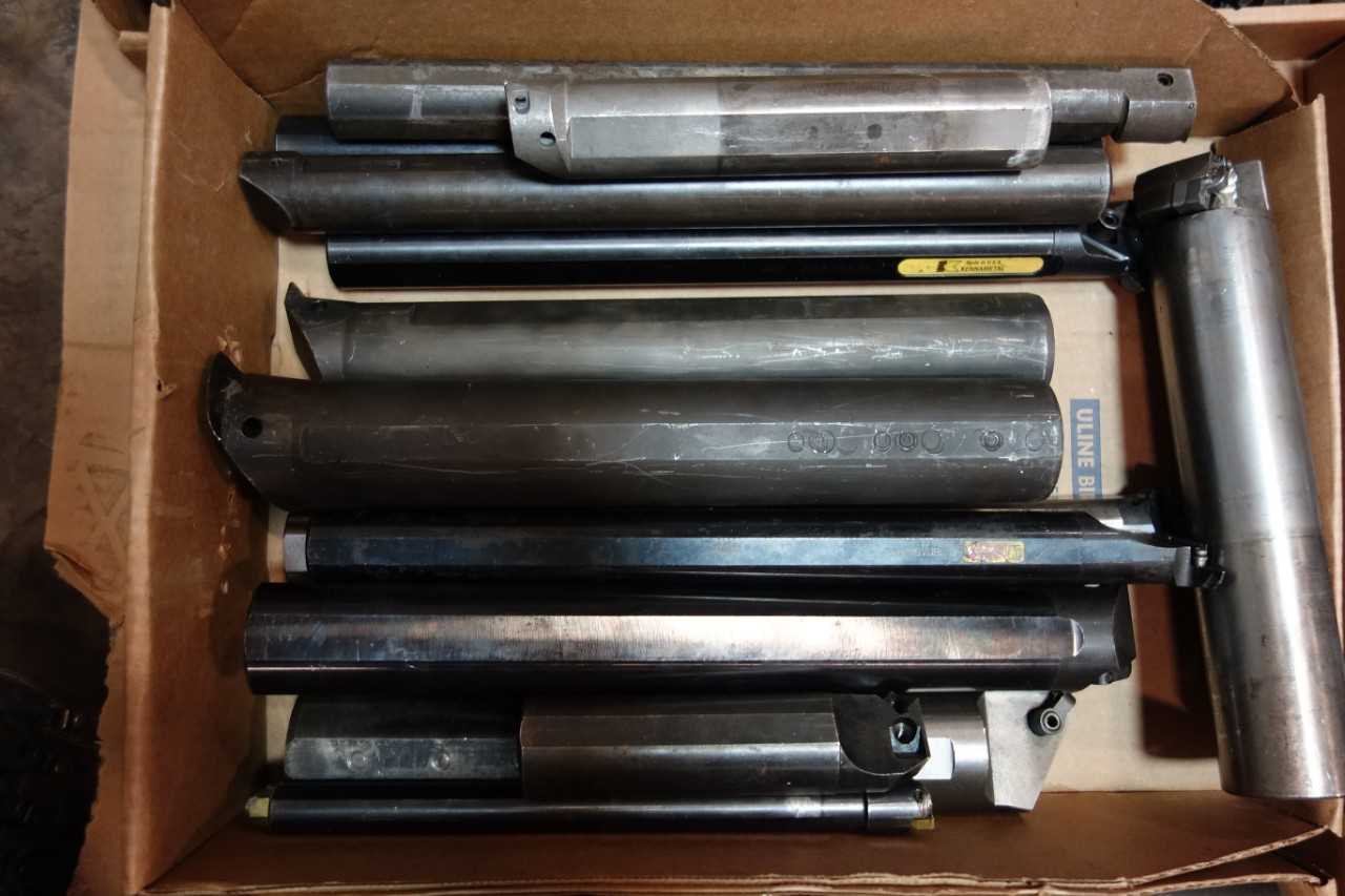 LOT OF ASSORTED BORING BARS - KENNAMETAL, SANDVIK - MACHINING ACCESSORIES & TOOLING