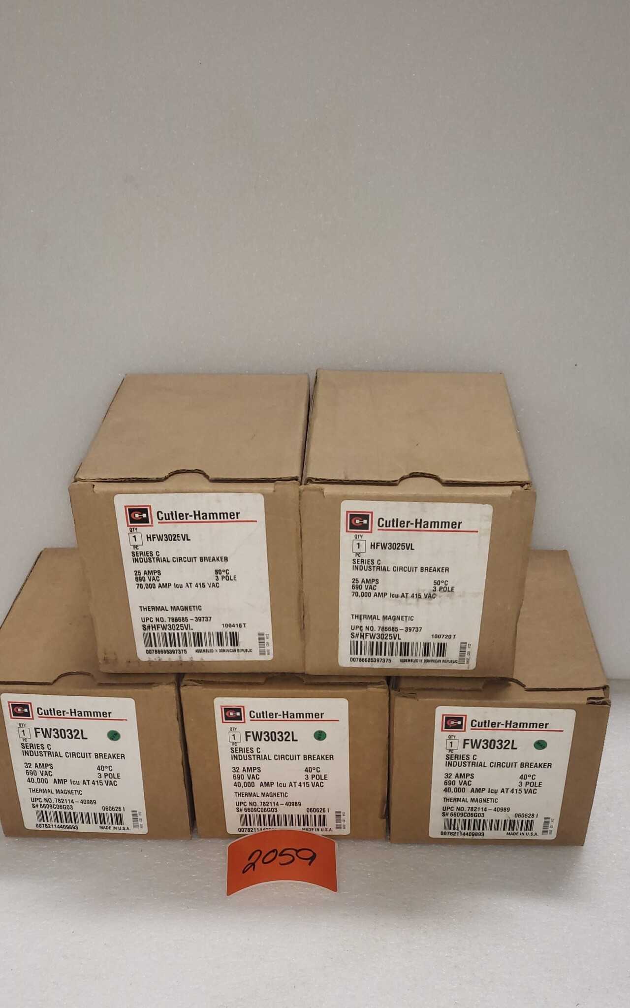 NEW SURPLUS BREAKERS - MISCELLANEOUS