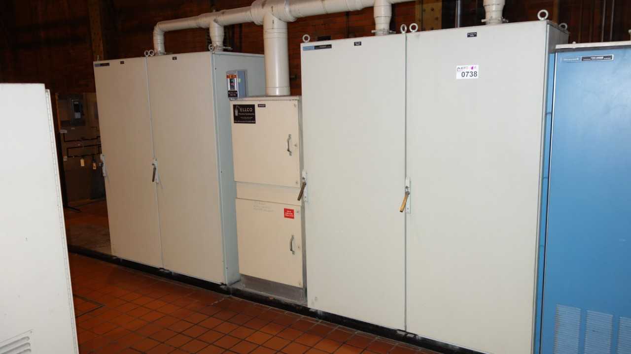 HONEYWELL TDC3000 PROCESS MANAGEMENT DCS SYSTEM (4 CABINETS) DELAYED REMOVAL - AUTOMATION & CONTROLS