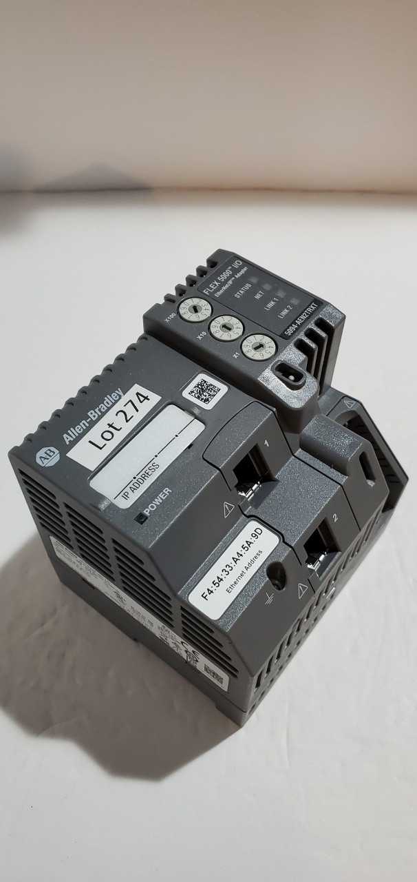 Allen Bradley Flex 5000 Ethernet Adapter - INDUSTRIAL PARTS