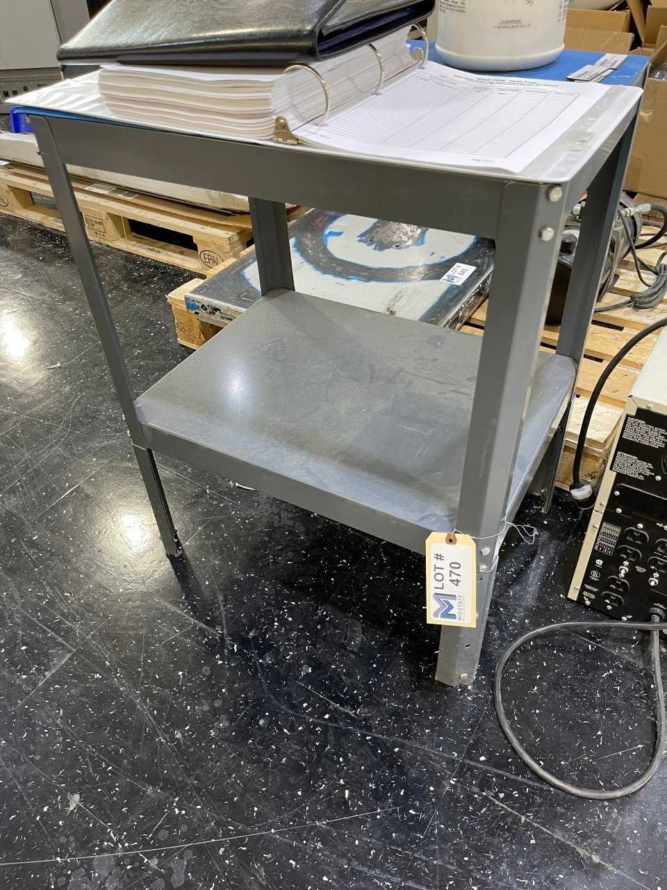 Small metal Bench - ROLLING CARTS
