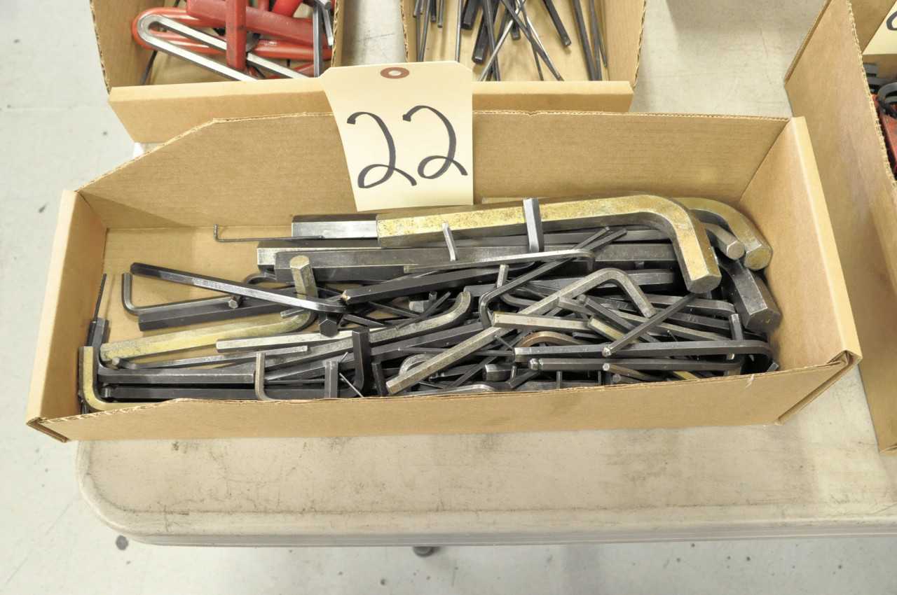 Lot-Allen Wrenches in (1) Box - HAND TOOLS